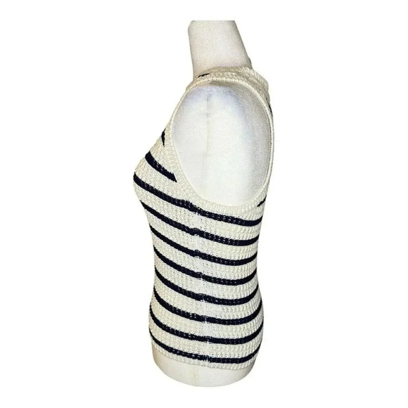 NEW Madewell Women’s XS Crochet-Knit Crewneck Sweater Tank *NWT - Picture 3 of 10